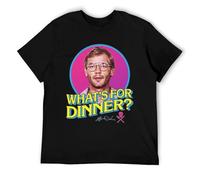 RBYSV What's for Dinner Jeffrey Dahmer Mugshot - True Crime Serial Killer - T-Shirt Men Black