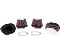 RC-0984 UNIVERSAL FILTER SET (4) OVAL TAPERED HONDA CB 1100 F SUPER BOL DOR 1983