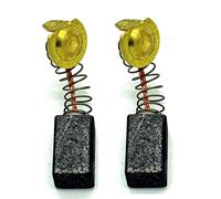 RC-124 Coppia di spazzole di carbone 6,5 x 7,5 x 13 mm per utensili elettrici Hitachi o Einhell C12-FCH, C12FCH, C10FCH, C10-FCH, C10FCE2, C10-FCE2