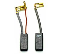RC-254 - Coppia di spazzole di carbone, 6 x 10 x 24 mm, per martello perforatore Metabo KHE75, 31.603.741
