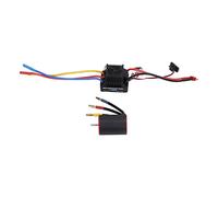 RC 3650 2300KV Motore senza spazzole 80A ESC Combo impermeabile con supporto a spina banana da 4 mm per 1/8 1/10 auto di controllo telecomando