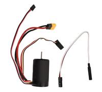 RC 540 Motore senza spazzole ESC 40A 1200KV FOC SENSE DI SENSE DI SENSORE MOTORE ELETTRICO IN MOTO ELETTRICO PER 1/10 RC Crawler Crawler in lega di alluminio rame 259G