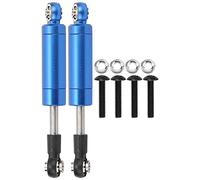 RC 72 mm Alluminio Smellrotless per ammortizzatore senza molla Damper Parti di aggiornamento ad alte prestazioni per Slash 2WD 1/10 RC Materiale in lega durevole per auto RC 2 pcs (Blu)