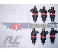 RC 95lb Flusso Matched Carburante Iniettori Per Chevy Ford GMC Bosch New 1000cc