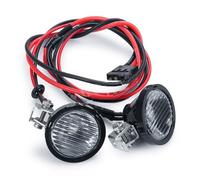 Rc Aggiorna Parti Per Axial Per SCX10 Per Wraith Per TRX-4 Per TRX-6 1/10 RC Crawler Auto Di Aggiornamento Delle Parti Simulazione Spolight Lights Feelights Accessori Decorazioni(Round)