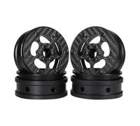 Rc Aggiorna Parti Per Capra Per SCX10 Pro Gspeed V4 Per TRX4 Per Element Per Enduro 1/8 1/10 Ruote In Fibra Carbonio 2.2 Pollici Rim RC Crawler Per LCG Building(C)