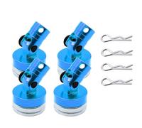 Rc Aggiorna Parti Per Tamiya Per Axial Per Hpi Per Tt01 TT02 1/10 RC Car Drift Remote Control Car Shell Magnete Stealth Body Post Contatto Shell Colonna Modelli RC Car Parts(Blue)