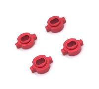 Rc Aggiorna Parti Per Zero-Z Per Mini-Z MR-03 Conversione Ruota Ruote Per AWD Parti Modifica Riparazione Convertitore Aggiornamento In Metallo(Red)