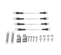 RC Aggiornamento Compatibile Con Axial Per SCX10 90046 Per Traxxas Per TRX4 D90 D110 Per Tamiya Per Mst 1/10 RC Crawler Car Parts Kit Di Decorazioni In Corda D'acciaio