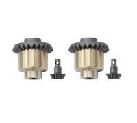 RC Aggiornamento Compatibile Con FMS Per FCX24 1/24 RC Crawler Auto Parti Di Aggiornamento Accessori 2 Set Differenziale Anteriore E Posteriore In Metallo