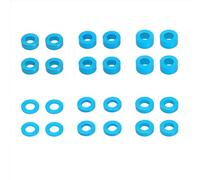 RC Aggiornamento Compatibile Con TAMIYA 53539 Per TT02 Per TT01 XV01 XV02 RC Car Parts 24 Pezzi M3 Viti Distanziali Set 3 Mm Viti Guarnizione Piatta Rondella Distanziale