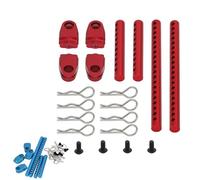 RC Aggiornamento Compatibile Con Tamiya Per TT02 Parti Di Aggiornamento Per Auto RC 1 Set Di Staffe Per Pilastri In Metallo Per Carrozzeria Con Gruppo Di Pilastri Di Fissaggio A Clip R