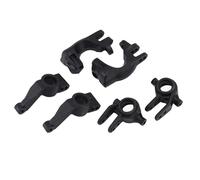 RC Aggiornamento Compatibile Con Traxxas Per Slash 4X4 Per VXL Per Remo Per Hobby 1/10 Parti Di Automobili RC 6 Pezzi Blocco Sterzo Anteriore Caster Block Stub Assale Posteriore