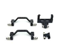 RC Aggiornamento Compatibile Con WPL C64 1/16 RC Car Upgrade Parts Replacement Accessories Asta Anteriore Posteriore Per Servo Del Sedile Fisso Per Kit Sedile Nero