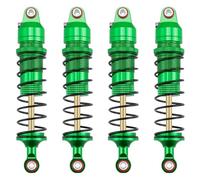 RC Ammortizzatore Compatibile con Traxxas per Mini per Maxx 1/16 RC Auto aggiornamento accessori di ricambio parti ammortizzatore in lega di alluminio(Green)