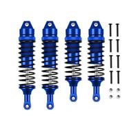 RC Ammortizzatore Per Traxxas Per Slash 4X4 Per VXL 2WD Per Rustler Per Stampede Per Hoss 1/10 Ammortizzatore Anteriore E Posteriore Completamente In Metallo RC Car Upgrade Parte(Blue)