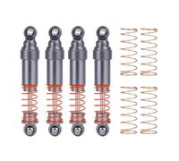 RC Ammortizzatore Per TRX-4M Per Bronco Per Defender 1/18 52 Mm Ammortizzatori Big Bore In Alluminio Con Olio, Parti Di Ricambio Per Aggiornamento Cingolato RC(Gray,4pcs)