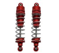 RC Ammortizzatori Compatibile Con HB R1001 R1002 R1003 1/10 RC Auto Aggiornamento Modifica Accessori Ricambi Idraulici In Metallo Ammortizzatori(Red)