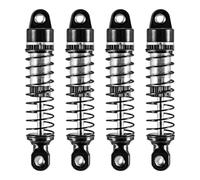 RC Ammortizzatori Compatibile Con JJRC Per TRX4M C8801 C8809 AX8560 1/18 RC Auto Aggiornamento Parti Di Modifica Idraulico In Metallo Ammortizzatore(Black)