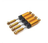 RC Ammortizzatori Compatibile Con MJX 14301 14302 14303 1/14 RC Auto Aggiornamento Modifica Parti Di Ricambio Ammortizzatore Idraulico In Metallo(Yellow)