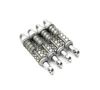 RC Ammortizzatori Compatibile Con MN Per MN78 1/12 RC Auto Aggiornamento Accessori 4 Pezzi Esterni Per Molla Idraulico In Metallo Ammortizzatore(Silver)