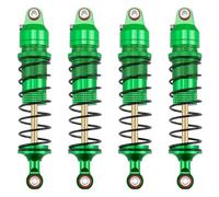 RC Ammortizzatori Compatibile Con Traxxas Per Mini Per Maxx 1/16 RC Auto Aggiornamento Accessori Per Modifiche Ricambi 4 Pezzi Ammortizzatori In Lega Di Alluminio(Green)