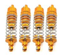 RC Ammortizzatori Compatibile Con WLtoys 104016 104018 1/10 RC Auto Aggiornamento Parti Di Modifica Esterno Idraulico In Metallo Per Ammortizzatore A Molla(Yellow)