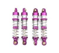 RC Ammortizzatori Compatibile Con WLtoys 184021 1/18 Telecomando Auto Aggiornamento Parti Di Modifica Idraulico In Metallo Ammortizzatore(Purple)