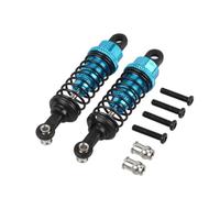 RC Ammortizzatori Compatibile Con WLtoys Per HPI Per HSP Per TRXS Per Losi Per Tamiya A959 A969 A979 K929 1/18 RC Ricambi Per Auto 2 Pezzi 65 Mm Ammortizzatore(Blue)