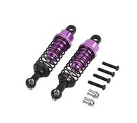RC Ammortizzatori Compatibile Con WLtoys Per HPI Per HSP Per TRXS Per Losi Per Tamiya A959 A969 A979 K929 1/18 RC Ricambi Per Auto 2 Pezzi 65 Mm Ammortizzatore(Purple)