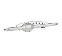 RC Assale Anteriore Posteriore Per Axial Per Wraith 90018 RR10 Bomber SMT10 Per Capra 1.9UTB 1/10 Set Assali Per Diamante Gabbia Sicurezza Cingolati RC Per Rock Per Racer Telaio(Silver,Rear)