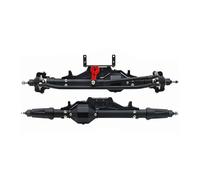 RC Asse dell'auto Compatibile Con Axial Per Wraith 90018 RR10 Per Capra 1.9 Per UTB 1/10 RC Crawler Assale Anteriore Posteriore Completo Con Tirante Di Supporto Servo