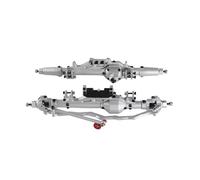 RC Asse dell'auto Compatibile Con Axial Per WRAITH Per Rock Per Racer 90018 90045 RR10 90048 90053 1/10 RC Crawler Assale Anteriore Posteriore Completo In Lega Di Alluminio