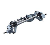 RC Asse dell'auto Compatibile Con Axial SCX10 AXI03007 1/10 RC Crawler Truck Aggiornamento CNC Alluminio Anteriore E Posteriore Portal Axle Supporti Superiori Regolabili(Gray,Front)