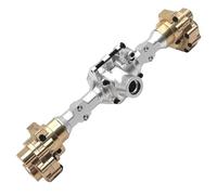 RC Asse dell'auto Compatibile Con Wltoys 104006 104010 104020 104026 Ricambi Per Auto RC 1/10, Scatola Ingranaggi Anteriore E Posteriore In Ottone Per Assale A Portale