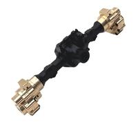 RC Asse dell'auto Compatibile Con Wltoys 104006 104010 104020 104026 Ricambi Per Auto RC 1/10, Scatola Ingranaggi Anteriore E Posteriore In Ottone Per Assale A Portale