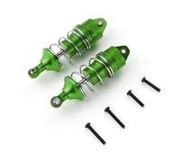 Rc Auto Amortisseur Per ARRMA Per VENDETTA 3S Per INFRACTION 1/8 Rc 4 Pezzi Metallo Riempiti D'olio 70 Mm Parti Aggiornamento Ammortizzatori Anteriori Posteriori(Green)