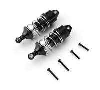 Rc Auto Amortisseur Per ARRMA Per VENDETTA 3S Per INFRACTION 1/8 Rc 4 Pezzi Metallo Riempiti D'olio 70 Mm Parti Aggiornamento Ammortizzatori Anteriori Posteriori(Black)
