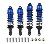 Rc Auto Amortisseur Per Traxxas Per Slash 4WD 2WD Per Rustler Per VXL Per Stampede 1/10 RC Car Upgrade Parte In Metallo Alluminio Ammortizzatori Anteriori E Posteriori(Navy)