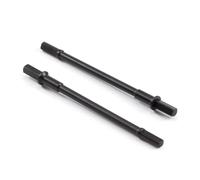 RC Auto Componenti AR45P Universale Assale Posteriore Albero Dritto Stub Alberi Set Di Sostituzione Acciaio Trattato Termica Per Axial Per SCX10 III Portale RC Auto