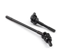 RC Auto Componenti AR45P Universale Assale Posteriore Albero Dritto Stub Alberi Set Di Sostituzione Acciaio Trattato Termica Per Axial Per SCX10 III Portale RC Auto