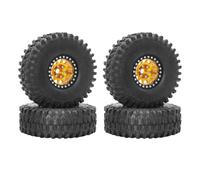 RC Auto Componenti Per Axial Per SCX10 Per Capra Per TRX4 Per TRX6 Adattatore Mozzo Esagonale Per Ruota In Ottone 1/10 Per Pesi Cingolati RC Beadlock(Type1,4pcs)