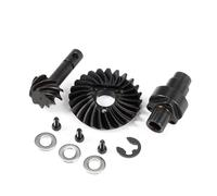 RC Auto Componenti Per Axial Per SCX10 Pro II AR44 III AR45 Per Capra F9 RC Set Di Ingranaggi Conici Elicoidali 24/8T 27/8T 30/8T 33/8T(27T 8T)