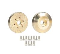 RC Auto Componenti Per Capra Per Wraith Trx4 Per Axial Scx10 Pesi In Ottone 1/10 Dischi Freno 12mm Adattatore Mozzo Esagonale Per Ruote Beadlock 1.9 2. Rc Crawler(Gold,2PCS 9MM)