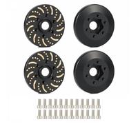 RC Auto Componenti Per Capra Per Wraith Trx4 Per Axial Scx10 Pesi In Ottone 1/10 Dischi Freno 12mm Adattatore Mozzo Esagonale Per Ruote Beadlock 1.9 2. Rc Crawler(Black,4PCS 6MM)
