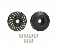 RC Auto Componenti Per Capra Per Wraith Trx4 Per Axial Scx10 Pesi In Ottone 1/10 Dischi Freno 12mm Adattatore Mozzo Esagonale Per Ruote Beadlock 1.9 2. Rc Crawler(Black,2PCS 9MM)