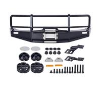 RC Auto Componenti Per Lc80 Run80 Per Scx10 Per Trx4 1/10 Paraurti Anteriore In Metallo Arb Bull Bar RC Crawler Parti Aggiornamento Decorativi Ricambio(Type B)