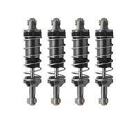 RC Auto Componenti Per MJX Per Hyper For Go 1/14 14301 14302 Ammortizzatori Idraulici Anteriori E Posteriori In Metallo Foro Per Foro 60MM Rc Parti Di Aggiornamento Per Auto(Gray)