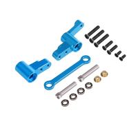 RC Auto Componenti Per MJX Per Hyper Go 14301 14302 14303 1/14 Componente Dello Sterzo Aggiornato In Metallo Migliorato Con Spazio Per La Colonna Parti Di Automobili RC(Blue)
