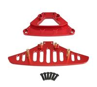 RC Auto Componenti Per MJX Per Hyper Go 14301 14302 14303 1/14 Front CollisionMetal Auto Borsette Pilastro Parti Fissaggio RC Accessori Aggiornamento(Red)